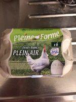 6 OEUFS BLANCS PLEIN AIR Report Card