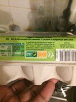 6 OEUFS BLANCS PLEIN AIR Ingredients