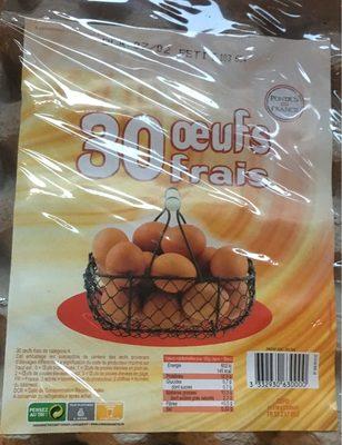 30 Oeufs Frais