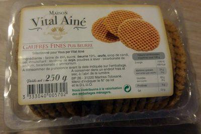 Gaufres Fines Pur Beurre