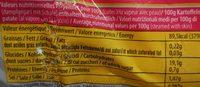 Pomme De Terre Ingredients