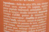 Sauce Hannibal Ingredients