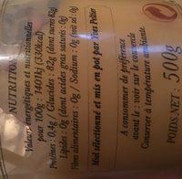 Miel De Fleurs De France Ingredients