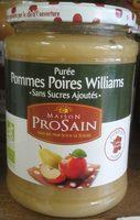 Pure Pommes Poires Williams Report Card