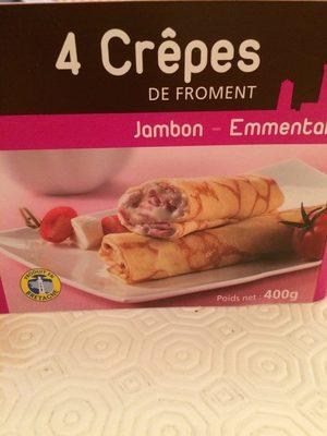 4 Crpes Jambon Fromage