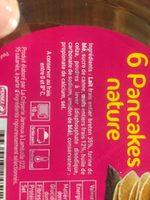 6 Pancakes, La Barquette De 132 Gr Ingredients