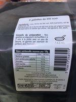 Galette Au Ble Noir Ingredients