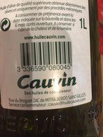 Huile D'olive Extra Vierge Ingredients