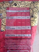 Smiley Snacks Got Pizza Nutrition Label