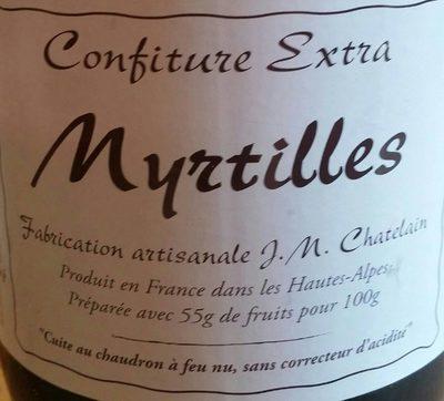 Confiture Extra De Myrtilles
