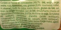 Pain Aux 6 Crales Ingredients