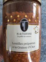 Lentilles Preparees A La Graisse Doie Report Card
