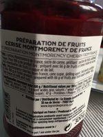 Prparation De Fruits Cerise Montmorency De France Ingredients