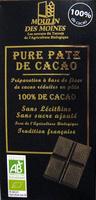 Chocolat Pure Pte De Cacao Report Card
