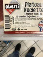 Plateau Raclette Ingredients