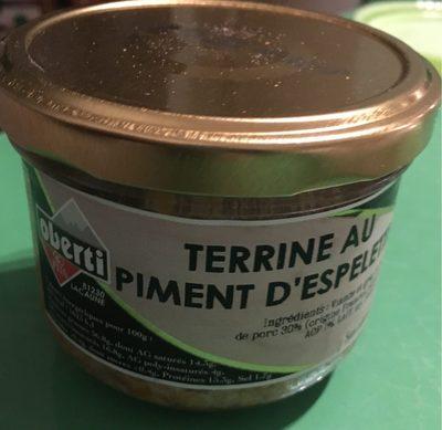 Terrine Au Piment Despelette