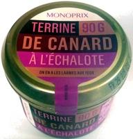 Terrine De Canard  L'chalote  Report Card