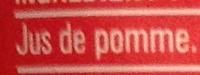 100 % Pur Jus Pomme Ingredients