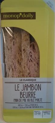 Jambon Beurre