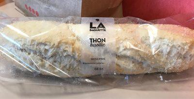 Le Sandwich Baguette Thon Basilic