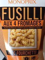 Fusilli Aux 4 Fromages Report Card