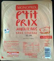 Jambon De Paris Report Card