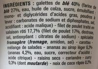 Hot Wrap Poulet Sauce Curry Ingredients