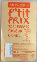 28 Btonnets Saveur Crabe Report Card