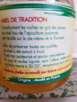 Miel Acacia Du Sud-Ouest Ingredients
