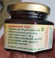 Confiture De Cerises Noires Report Card