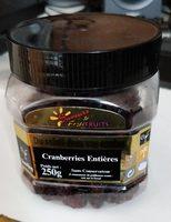 Cranberries Entires Report Card