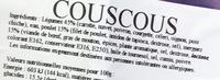 Couscous Ingredients
