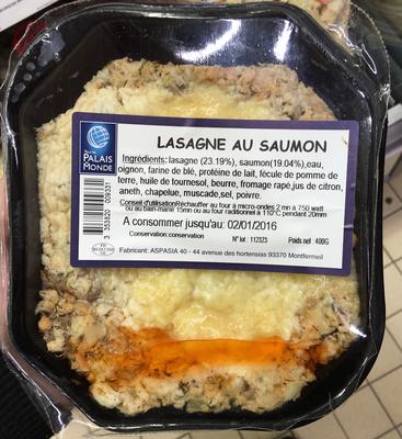 Lasagne Au Saumon
