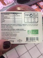 Mousse De Betterave  Lechalote Ingredients