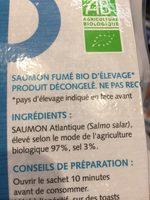 Saumon Fume Ingredients
