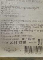 Mini Tranches Saumon Fum Bio Ingredients