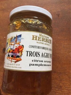 Confiture Trois Agrumes