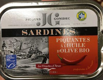 Sarfines Piquantes A Lhuile Dolive Bio