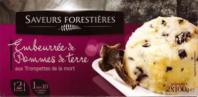 Embeurre De Pommes De Terre Aux Trompettes De La Mort