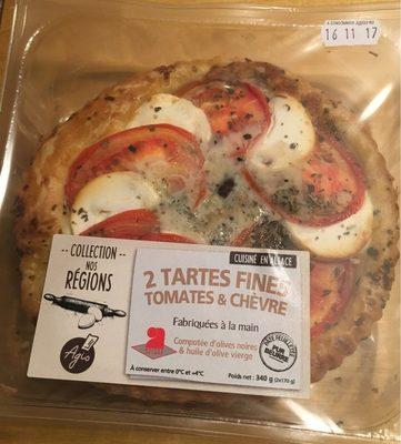 Tartes Fines Tomates Chevre