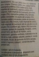 Colombo De Porc, Lgumes Et Riz Ingredients