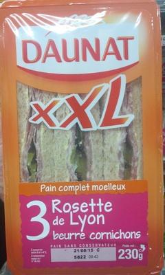 XXL Rosette De Lyon Beurre Cornichons