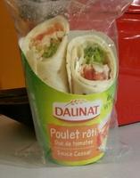 Wrap Poulet Rti Duo De Tomates Sauce Caesar Report Card