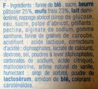 La Madeleine D'Armor Pur Beurre Ingredients