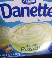 Danette Saveur Pistache Report Card