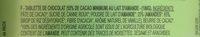 Chocolat Au Lait D'amande (100 GR) Ingredients