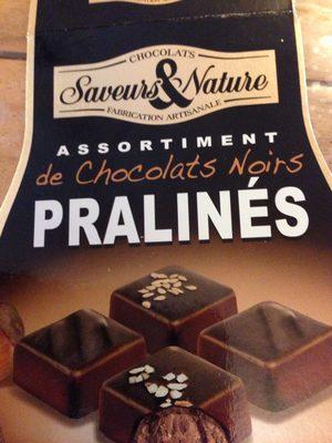 Coffret Assort Bonbons Choc Noir 16 Choc