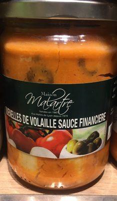 Quenelles De Volaille Sauce Financire