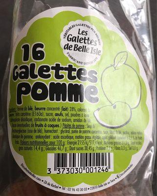 Galettes Pomme
