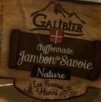 Chiffonnade Jambon De Savoie Report Card